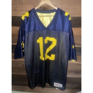 Michigan Wolverines Reversible #12 Football Jersey Team Edition Apparel XL
